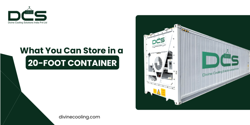 20 Foot cold storage container