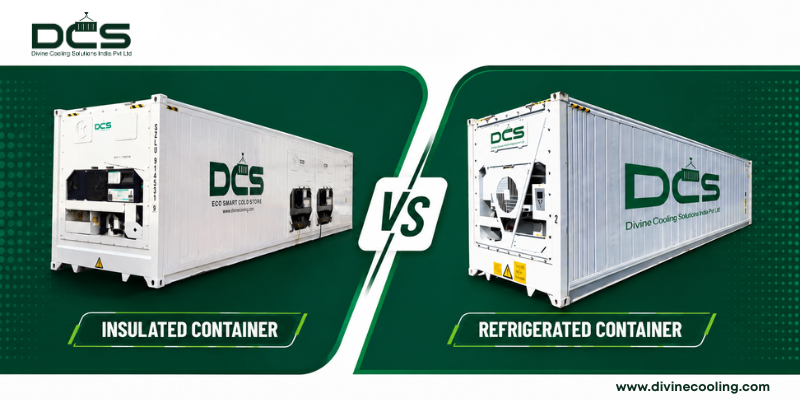 refrigerated vs insulated containers